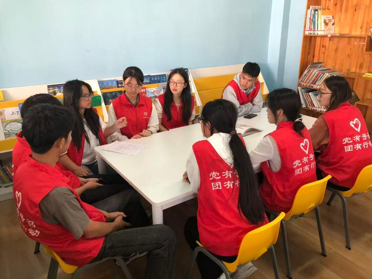 党有号召团有行动，青春实践浸润童心——昭